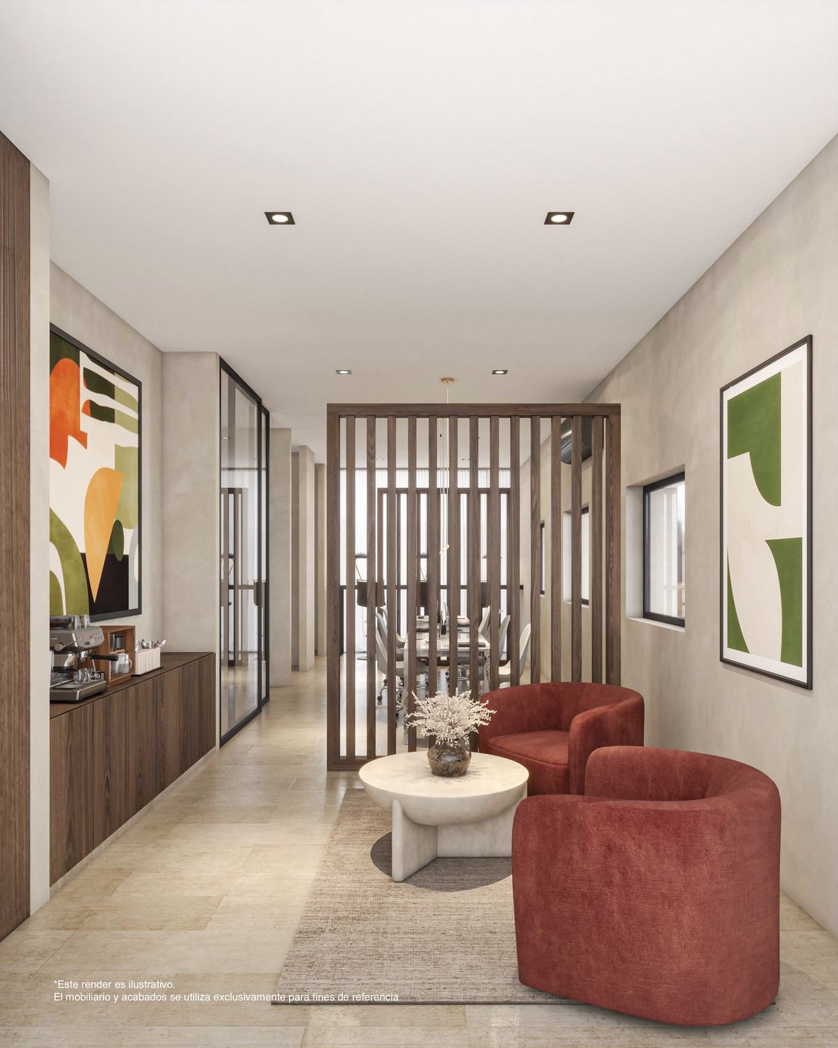 Punta Norte, Lounge de coworking