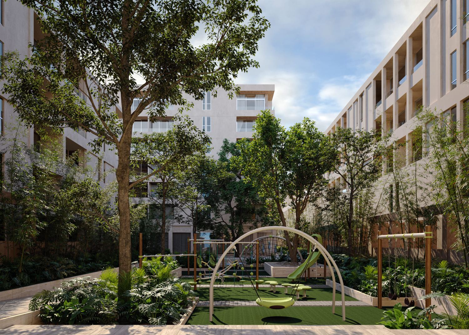 Distrito Country, Plaza infantil