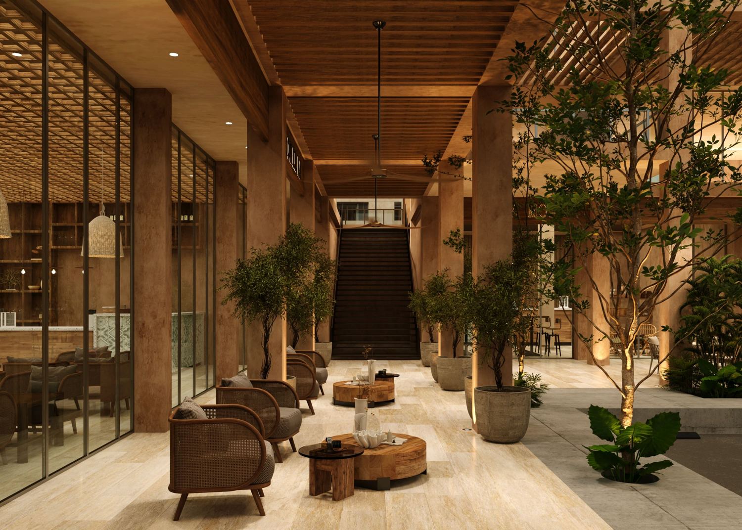 Distrito Country, Plaza comercial, vista 2
