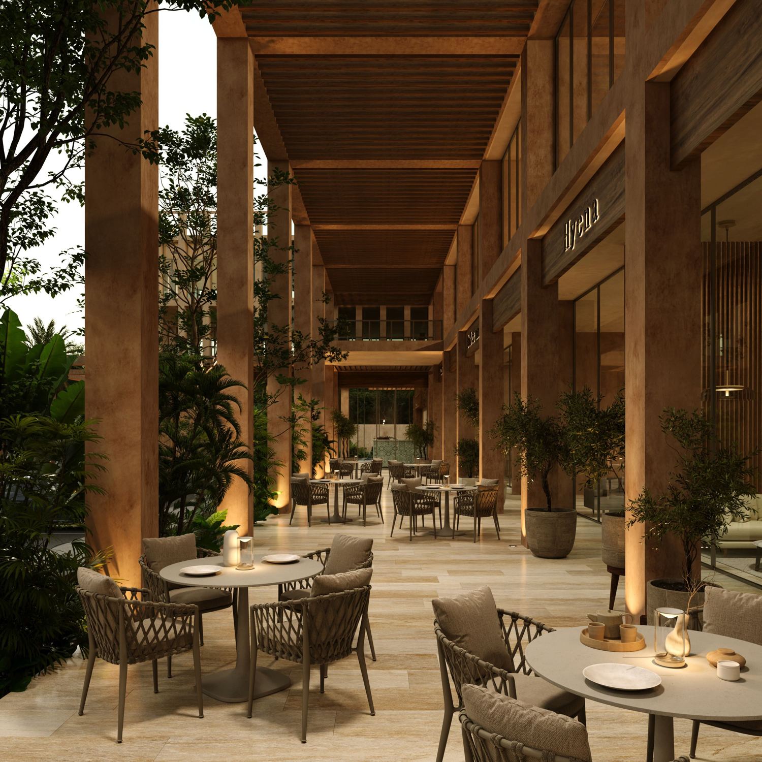 Distrito Country, Plaza comercial